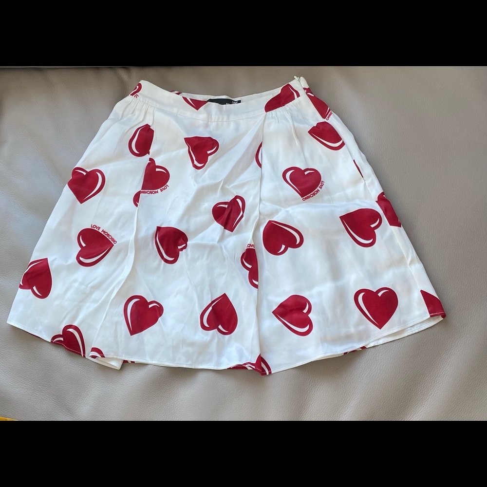 Love Moschino silk skirt